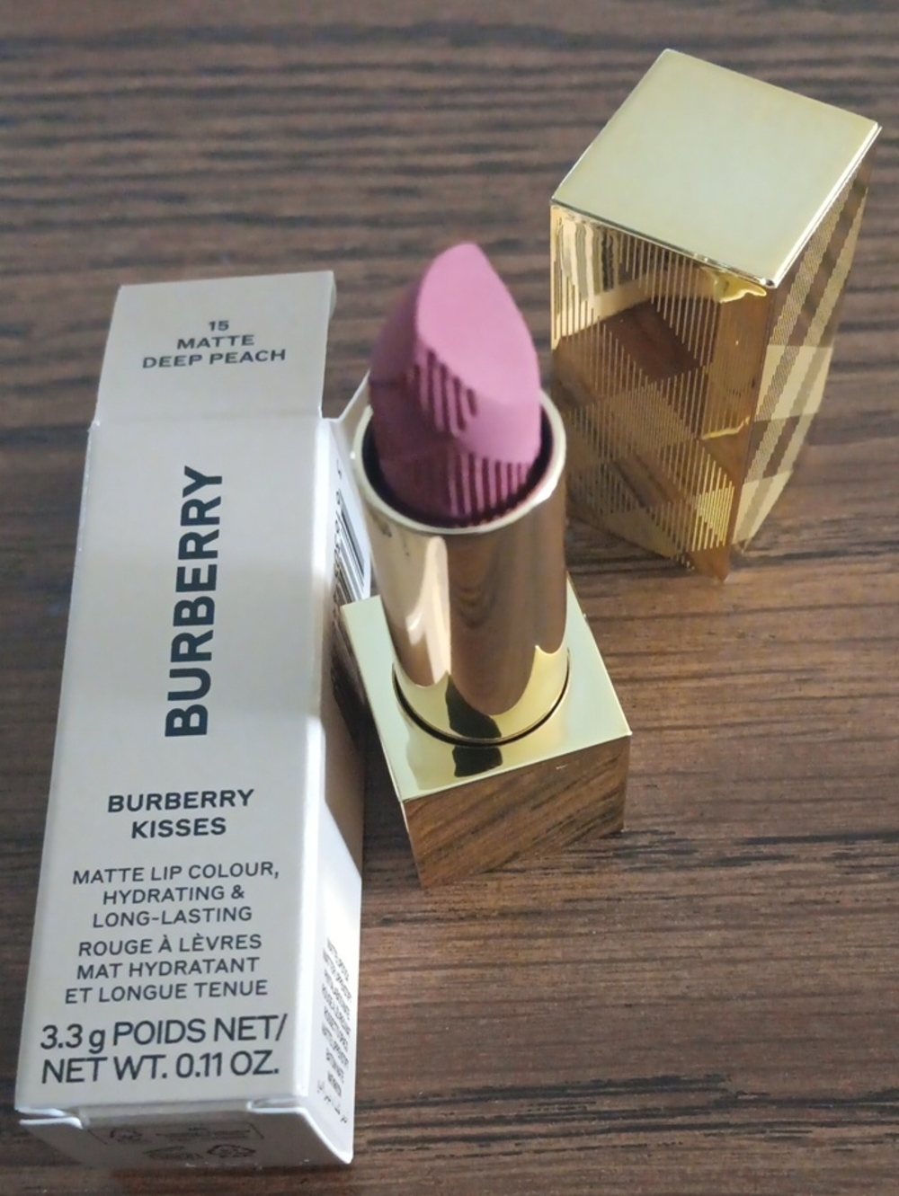 Burberry Matte Lipstick - Deep Peach